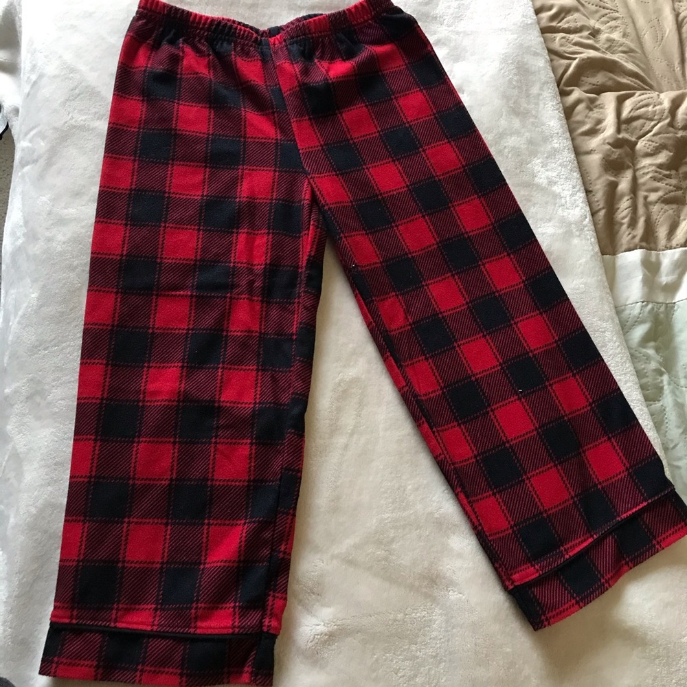 Red Plaid Christmas Pajamas - Picture 2 of 6